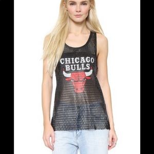 Love Leather Chicago Bulls Slam Dunk Tank Small NWT